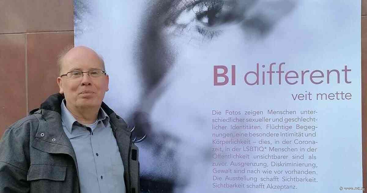 Sichtbar machen - der Queerpoint Minden präsentiert die Ausstellung "Bi different". Der Bielefelder Fotograf Veit Mette porträtierte dafür Menschen unterschiedlicher sexueller und geschlechtlicher Identitäten. - Mindener Tageblatt