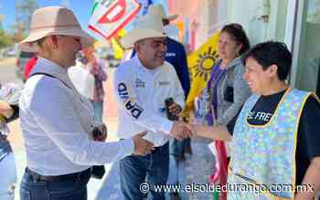Comercio de Guadalupe Victoria respalda a David Ramos - El Sol de Durango