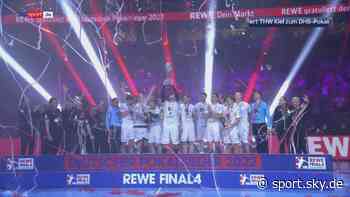 THW Kiel Video: Der Kapitän nimmt den Siegerpokal in Hamburg in Empfang - Sky Sport