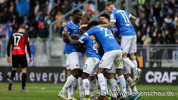 Darmstadt 98 springt durch Sieg gegen Holstein Kiel wieder nach oben - hessenschau.de