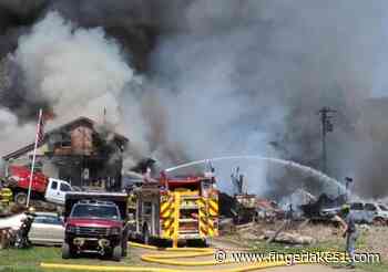Two alarm house fire rekindles in Cayuga County - FingerLakes1.com