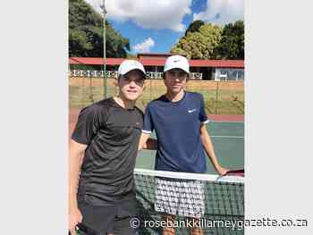 Wilson Marks Park Open hits the courts - Rosebank Killarney Gazette