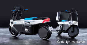 Barq Electric Scooter Aims to Silently Dash Between Deliveries - Design Milk
