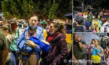 Ukrainian refugees make late dash into US before Biden's deadline shutting down route from Mexico - Daily Mail