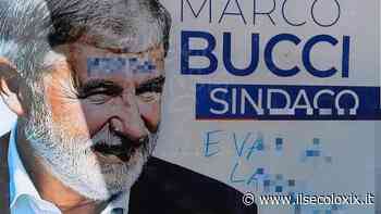 Genova, insulti e vandalismi sui manifesti elettorali di Marco Bucci - Il Secolo XIX