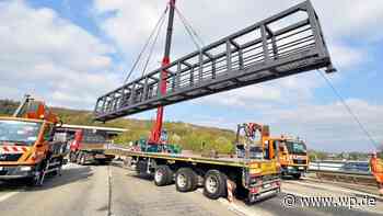 HTS in Siegen: Die letzte neue Schilderbrücke ist montiert - WP News