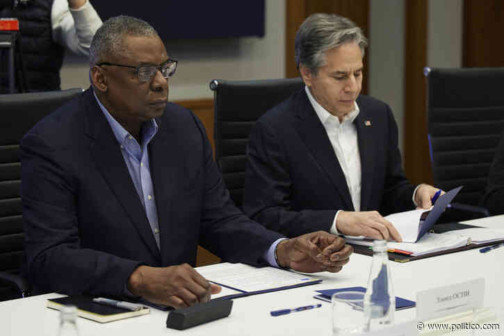 Visiting Kyiv, Austin and Blinken share plans to step up diplomatic presence in Ukraine - POLITICO