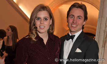 Princess Beatrice's stepson Wolfie's sweet gesture during Buckingham Palace visit - HELLO!