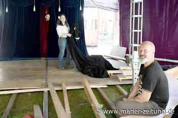 MZ+ Clown und Marionetten: Stadttiger feiern Frühlingsfest im Zirkuszelt - Marler Zeitung