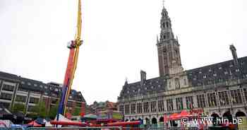 Kiesweek Ekonomika palmt Ladeuzeplein drie dagen in | Leuven | hln.be - Het Laatste Nieuws