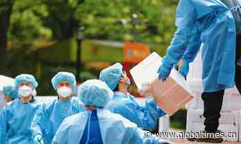 Shanghai flare-up develops at 'high level,' sees increasing cluster infections at construction sites - Global Times