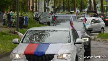 Ukraine-Krieg: Autokorso von Russlanddeutschen in Lahr - SWR Aktuell