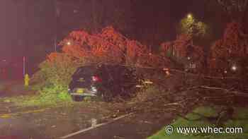 T-storms leave a path of damage during dinner time