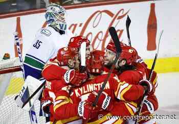 Elias Lindholm hits 40 goals as Calgary Flames down Vancouver Canucks 6-3 - Coast Reporter