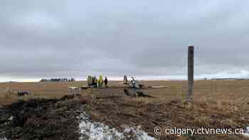 TSB investigators work to determine cause of plane crash west of Calgary - CTV News Calgary