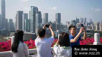 In Chinas «Stadt der Zukunft» ist das Gras auch grüner, weil es grün gesprayt wird