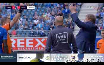 Hein Vanhaezebrouck door het lint in Gent-Genk: 'Zie hem doen!' (VIDEO) - Voetbal24.be