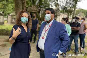 MP acompanha as obras do Palacete Faciola e Cemitério da Soledade - Agencia Pará