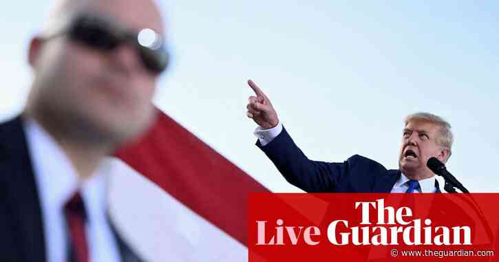 Trump to be fined $10,000 a day after New York judge finds him in contempt – as it happened
