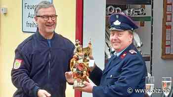 Heiliger Florian aus Südtirol wacht über neue Mildaer Feuerwehr-Räume