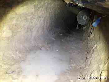 Agentes penitenciários encontram túnel com ventilação dentro de presídio em Itaitinga, na Grande Fortaleza - Globo
