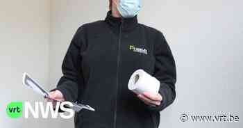 Ludieke actie tegen verstopte afvoerbuizen in Geel: gooi geen vochtige doekjes in het toilet - Vlaamse Radio- en Televisieomroeporganisatie