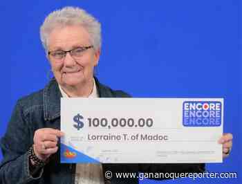 Madoc bus driver celebrates $100000 Encore lottery windfall - Gananoque Reporter