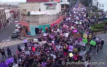 Protestan por el asesinato de Juana N en Xalapa - plumas libres