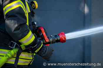 Küche in Studierendenwohnheim in Brand