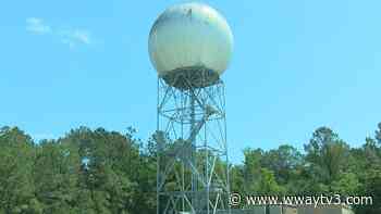 Shallotte Doppler Radar being relocated to fix beam blockage issues - WWAY NewsChannel 3