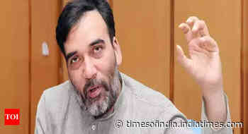 Delhi minister Gopal Rai tells forest dept to halt demolition at ridge slums - Times of India
