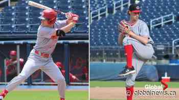Two Edmonton baseball players head to Florida for junior training camp | Watch News Videos Online - Global News