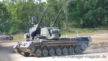 Deutschland will Ukraine Gepard-Panzer schicken