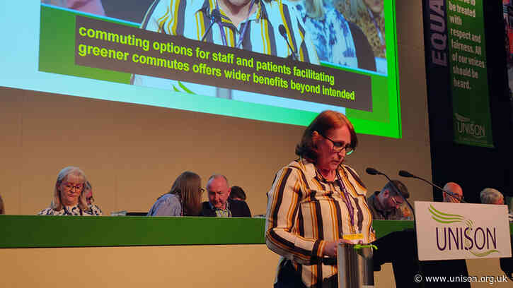 UNISON must be ‘proactive’ in greening the NHS, delegates agree