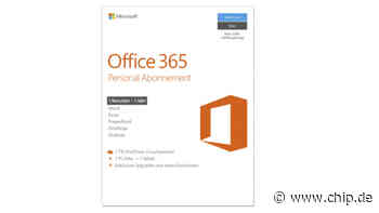 Microsoft 365 Personal zum kleinsten Preis: Jahres-Abo jetzt richtig günstig abstauben - CHIP Online Deutschland