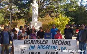 Vecinos auto convocados piden por un hospital en Villa Elisa - BA Informa