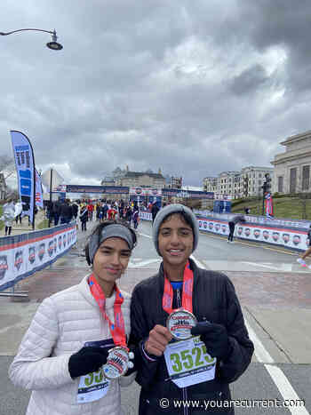 Twins complete half-marathon together • Current Publishing - Current in Carmel