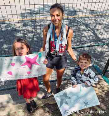 Jana Kramer finishes half-marathon following split from boyfriend Ian Schinelli: 'Life, love, healing is not a sprint' - Yahoo News Canada