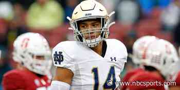 Draft analyst thinks Commanders ‘couldn’t pass on’ Kyle Hamilton with 11th pick - NBC Sports