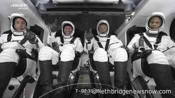 Rich trio back on Earth after charter trip to space station - Lethbridge News Now