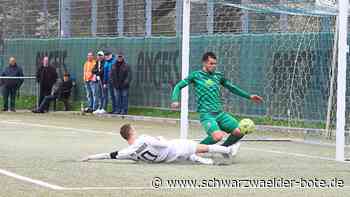 Fußball – Landesliga - VfL Nagold tut sich beim 4:2 gegen Abstiegskandidat Spvgg Holzgerlingen lange schwer - Schwarzwälder Bote