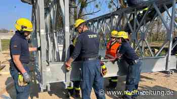 Neue Ahrbrücken für Sinzig – Christinensteg ist vorbereitet - Rhein-Zeitung