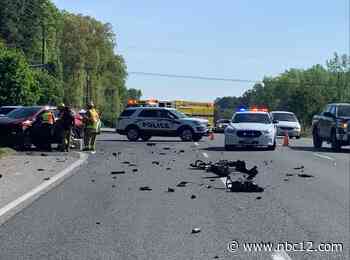 Drivers have non-life-threatening injuries after two-vehicle crash on Hull Street Road - WWBT