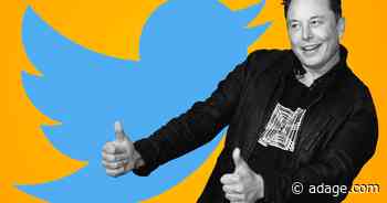 Elon Musk buying Twitter makes advertisers 'anxious'