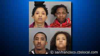 4 Arrested Following Retail Theft At Lululemon Store, Hit-and-Run Crash In Palo Alto - CBS San Francisco