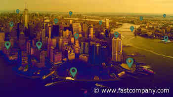 NYC grocery delivery map shows every dark retail store - Fast Company