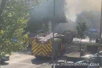 Recap after firefighters tackle New Malden house fire
