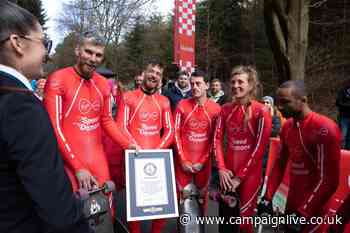 Virgin Media O2 ad captures skateboarding world record attempt