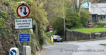 Shocking number of drivers caught ignoring no entry signs in Launceston - Cornwall Live