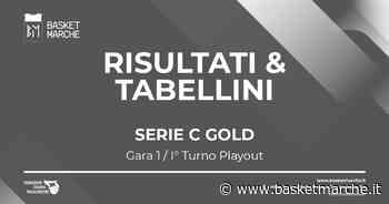 C Gold Playout: la Taurus ribalta il fattore campo. Foligno parte bene - Serie C Gold Playout I° turno - Basketmarche.it